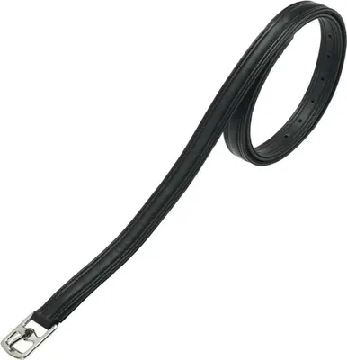 Immagine prodotto di Pelli per staffe sintetiche NORTON rinforzate in nero, Colore:Nero, Misura:125 cm di lunghezza