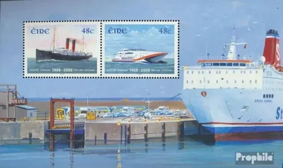 Produktbild von Briefmarken Irland 2006 Mi Block59 (kompl.Ausg.) postfrisch Fährverbindung