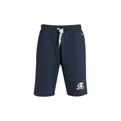 Produktbild von Champion Herren Shorts Blau M – Sweatshorts Baumwolle Sport Freizeit Sommer Jogginghose kurz