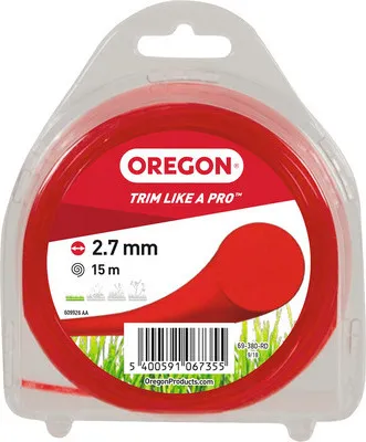 Image de Fil de coupe OREGON 69-380-RD 2,7 mm, 15 m, rouge