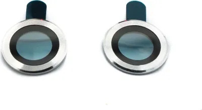 Produktbild von Kamera Schutz Linse Objektiv Abdeckung aus Glas Metall für iPhone 11 in Grau