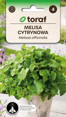 Zdjęcie produktu dla Nasiona ziół Melisa Cytrynowa zioła do ogrodu - Toraf 302