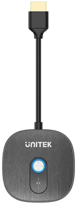 Produktbild von Unitek Zusätzlicher kabelloser HDMI-Empfänger für V1711A, Schwarz