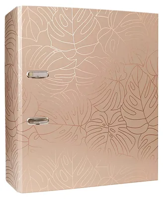 Immagine prodotto di Raccoglitore ad anelli - A4 - 75 mm - Oro rosa metallizzato