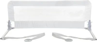 Image de Barrière de Lit Pliable Dreambaby Phoenix, Extra Large 110 x 45,5 cm, Portable, Blanche