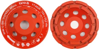 Produktbild von YATO Diamant-Schleifscheibe 125 x 22,2 mm YT-6030