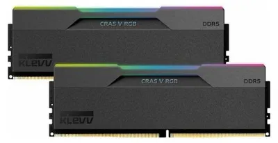 Image de Klevv CRAS V 32Go (2x16Go) DDR5 Gaming RAM 6000MHz CL30 Kit de modules de mémoire, 32 Go, 2 x 16 Go, DDR5, 6000 MHz, 288-pin DIMM