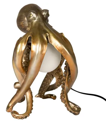 Image de Lampe de cuisine "Oktopuslampe" en or