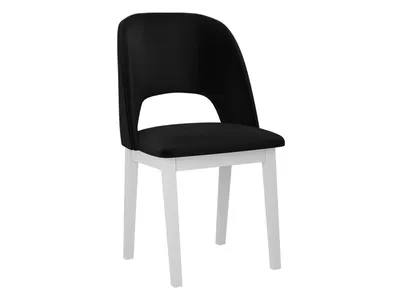Obrázok produktu pre Kuchynská čalúnená stolička AFTON 2 - biela / čierna