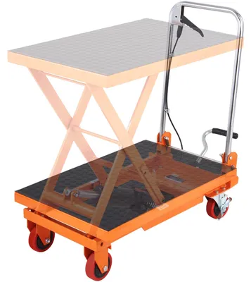 Productafbeelding van Hefbrug - Schaarheftruck - Hydraulische Liftwagen - Tafelwagen - Tilwagen - 150 kg Draagvermogen