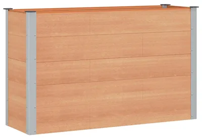 Produktbild von vidaXL Hochbeet Braun 150 x 50 x 91 cm