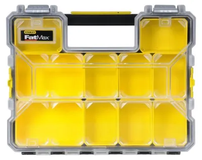 Image de Organiseur étanche profondeur 64mm - 10 compartiments amovibles - fatmax - STANLEY - 1-97-517