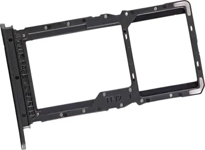 Produktbild von Ersatz SIM-Kartenhalter für Xiaomi Redmi Note 13 5G (2312DRAABC), Schwarz