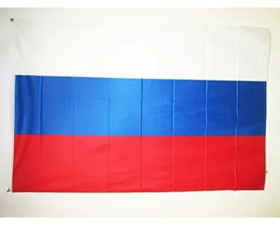 Russland-Flagge 150x90 cm, Mesh-Polyester, 2 Ringe