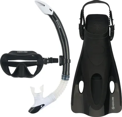 Produktbild von Aqualung Nabul Schnorchelset Schwarz S-M Schwarz S-M
