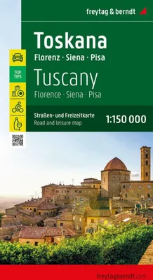 Obrázek produktu pro Toskánsko 1:150 000 / automapa a rekreační mapa