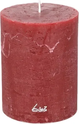 Productafbeelding van Rasteli Luz Kaars, Stumpenkerze, Rood, Diameter 10 cm, Hoogte 13 cm