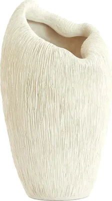 Produktbild von Light & Living - Vase DENISA - 21,5x20,5x36,5cm - Weiß