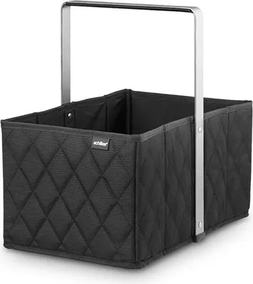 Produktbild von Faltkorb mit Aluminiumgriff – Leichter & robuster Einkaufskorb aus wasserabweisendem Polyester – Großes Volumen für Einkauf & Picknick – Faltbar & platzsparend verstaubar – Pflegeleicht & vielseitig nutzbarer Tragekorb