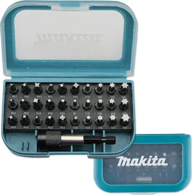Imagen del producto de Kit de puntas Makita, 31 piezas, modelo P-73374