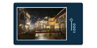 Produktbild von hansepuzzle 15898 - Yamagata Puzzle, 1000 Teile, Orte, 60,0 x 46,0cm mit hochwertiger Aufbewahrung, Kartonbox und wiederverschließbarem Beutel