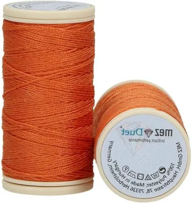 Productafbeelding van Polyester Garen - Extra Sterk - Zware Stoffen - 3-Draads Kerntwijntje - 30 Meter - Blauw
