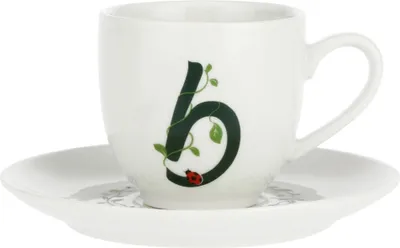 Immagine prodotto di La Porcellana Bianca tazza con piattino 90 ml P00370015B