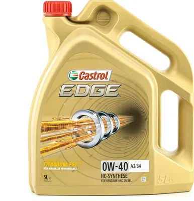 Produktbild von CASTROL EDGE A3/B4 für 0W-40 5 Liter Motoröl Motorenöl Teilsynthetisch A40 502 00 229.3 WSS-M2C937-A 505 00 229.5 Öl