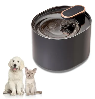 Image de Distributeur automatique d'eau pour chats et chiens - Fontaine silencieuse avec