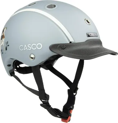 Image de CASCO Nori Iconic Trail of Tales casque d'équitation pour enfants, couleur:gris comic, taille:52-56 cm