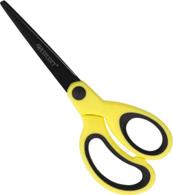 Produktbild von Westcott Kinderschere KidsNEON E-21567 00 runde Spitze 17,2cm gelb