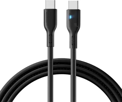 Produktbild von JOYROOM S-CC100A13B2, 2 m, USB C, USB C, 4,8 Gbit/s, Schwarz