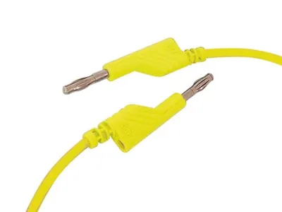 Produktbild von Messkabel 4mm 50cm / gelb (mln-sil / 1)