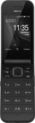 Produktbild von Nokia 2720 Flip, Klapphandy, 7,11 cm (2.8"), 2 MP, Bluetooth, 1500 mAh, Schwarz