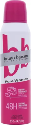 Obrázek produktu pro Bruno Banani Deospray Pure Woman Mango Pfingstrose 150ml