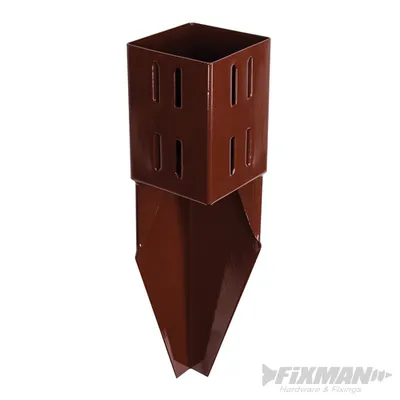 Produktbild von FIXMAN Pfostenträger, Reparatur-Einschlagbodenhülse 100 x 100 mm