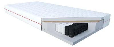 Zdjęcie produktu dla Materac LAURO 100x200 cm, kieszeniowy, kokosowy, 7 stref
