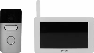 Produktbild von Byron DIC-22615 Video-Türgegensprechanlage, 17,8 cm (7"), 1280 x 720 Pixel, CMOS, 25 fps, 90°, 90°