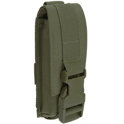 Imagen del producto de Bolsa multiusos Brandit Molle, color oliva, talla M