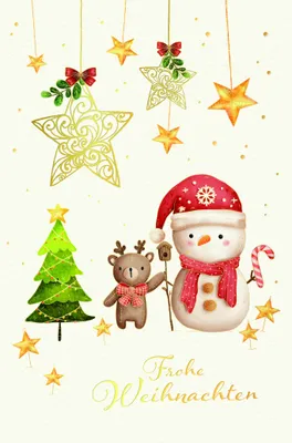Produktbild von Weihnachten - Glückwunschkarten im Format 11,5 x 17 cm