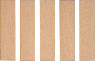 Immagine prodotto di Stoppini in legno per candele, 100 x 25 x 1 mm, 5 pezzi