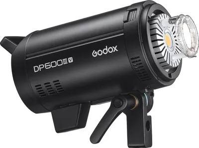 Produktbild von Godox DP600III-V Verbessertes Studioblitzlicht 600 Ws Leistung GN106 5600 ¡À 200 K Blitzbeleuchtung Eingebautes 2,4 G Wireless X-System Bowens-Halterung Fotografieblitze fuer Hochzeitsportraets Modewerbungsfotografie