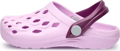 Produktbild von Ladeheid Clogs Kinder Schuhe für Mädchen und Jungen leichte Gartenclogs Gartenschuhe Kinder LA-CA-14 (Lilla, 30/31 EU)