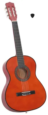 Produktbild von vidaXL Klassische Gitarre für Anfänger und Kinder 3/4 36" Lindenholz