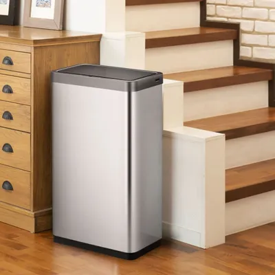 Produktbild von EKO Sensor Bin Mirage X 80 L Matt Silver