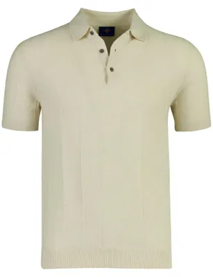 Produktbild von Normale Passform Polo Baileys beige 3 Knöpfe