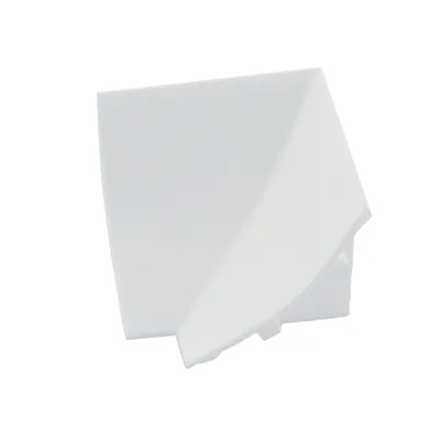 Image de Baguette de cuisine angle intérieur 23 mm Accessoires Baguette de finition – Blanc / Blanc brillant