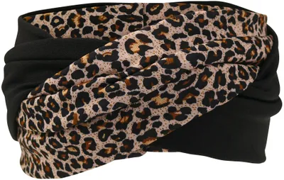 Produktbild von Harrys-Collection Haarband Damen Stirnband Sport Turban, Leopard, One Size