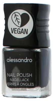 Immagine prodotto di Alessandro Smalto per Unghie 177 Midnight Black (5 ml)