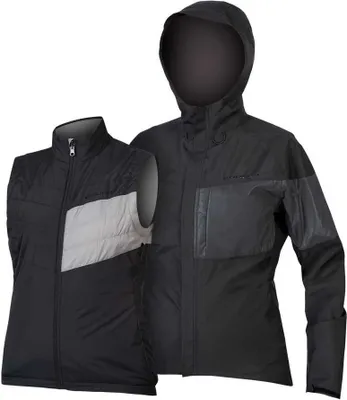 Zdjęcie produktu dla Endura Urban Luminite 3 in 1 II Jacket kobiety czarny E9167BK wielkość L E9167BK/5